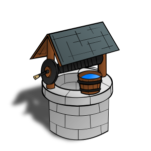 openclipart圖庫：RPG map symbols: Wishing Well