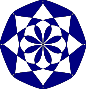 openclipart圖庫：Rounded Star 002