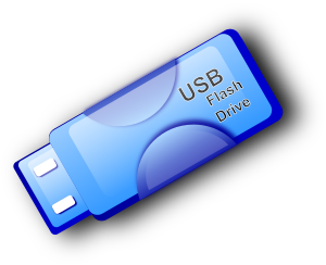 openclipart圖庫：USB Flash Drive