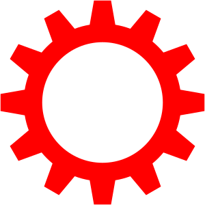 openclipart圖庫：Cogwheel symbol by Rones