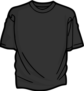 openclipart圖庫：Grey T-Shirt