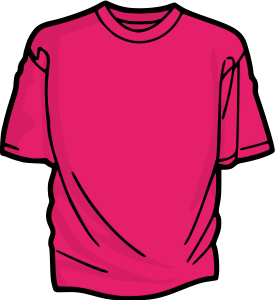 openclipart圖庫：Pink T-Shirt