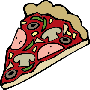 openclipart圖庫：pizza slice