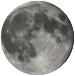 openclipart圖庫：Full Moon