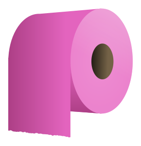 openclipart圖庫：toilet paper roll