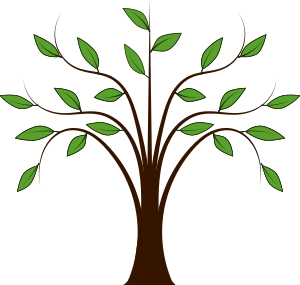 openclipart圖庫：Whispy Tree