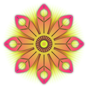 openclipart圖庫：Flower Burst
