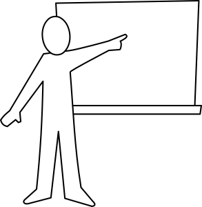 openclipart圖庫：professeur / teacher
