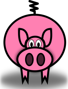 openclipart圖庫：Pig