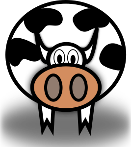 openclipart圖庫：Cow