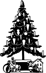 openclipart圖庫：Christmas Tree