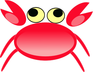 openclipart圖庫：Red crab