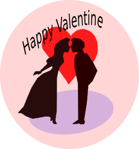 openclipart圖庫：Happy Valentine