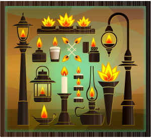 openclipart圖庫：Flames / Fire Vessels