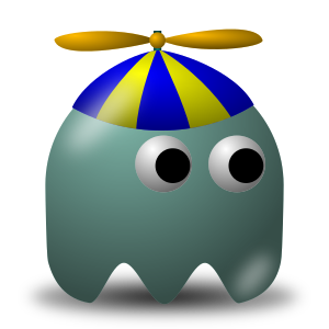 openclipart圖庫：Game baddie: Geek