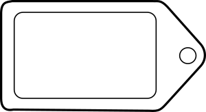 openclipart圖庫：Etiquette tag icon label