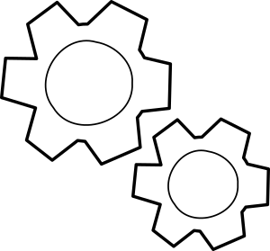 openclipart圖庫：engrenages / gears