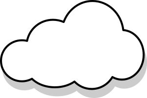 openclipart圖庫：Nuage / cloud