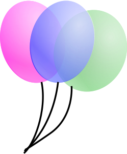openclipart圖庫：balloons