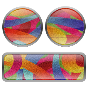 openclipart圖庫：Multicolored Film Grained Buttons
