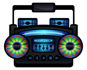 openclipart圖庫：Mini Boom Box