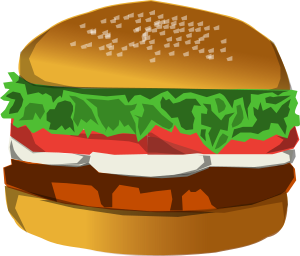 openclipart圖庫：Burger