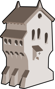 openclipart圖庫：medieval building