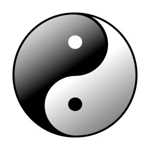 openclipart圖庫：Yin Yang
