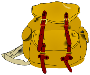 openclipart圖庫：Backpack