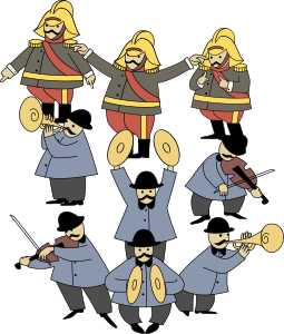 openclipart圖庫：Band by Rones