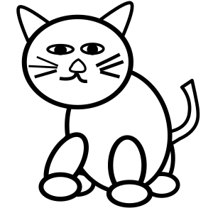 openclipart圖庫：cat