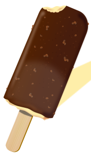 openclipart圖庫：Choclate Popsicle