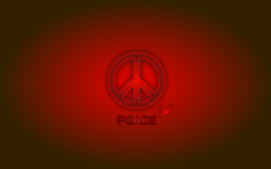 openclipart圖庫：Peace 2 You (Wallpaper)