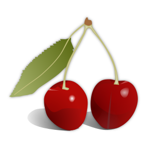 openclipart圖庫：Cherries