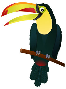 openclipart圖庫：Toucan