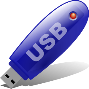 openclipart圖庫：USB memorystick
