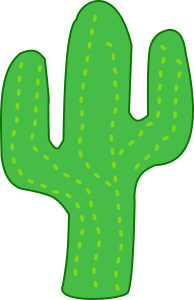 openclipart圖庫：Cactus