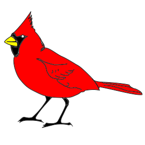 openclipart圖庫：cardinal remix 1