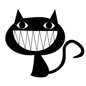 openclipart圖庫：cat smile