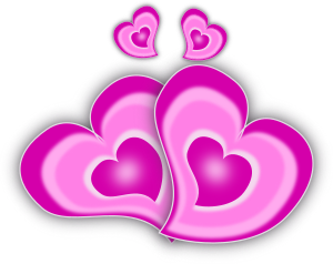 openclipart圖庫：Loving Hearts