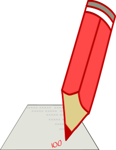 openclipart圖庫：Red Pencil