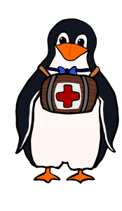 openclipart圖庫：St. Bernard's Penguin