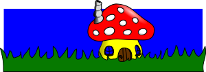 openclipart圖庫：MushroomHome