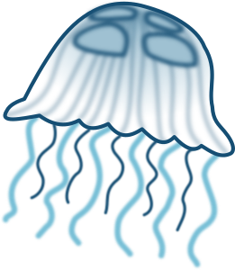 openclipart圖庫：Jellyfish