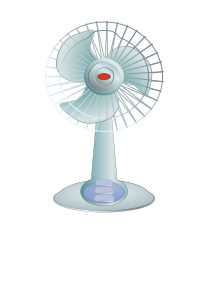 openclipart圖庫：desktop fan