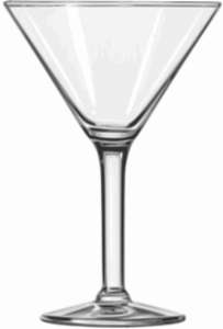 openclipart圖庫：Cocktail Glass (Martini)