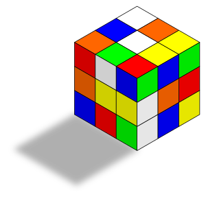 openclipart圖庫：Rubiks cube