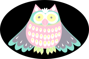openclipart圖庫：Cute owl