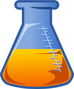 openclipart圖庫：beuta - chemical flask