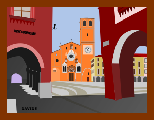 openclipart圖庫：Piazza della Vittoria - Lodi - Italia